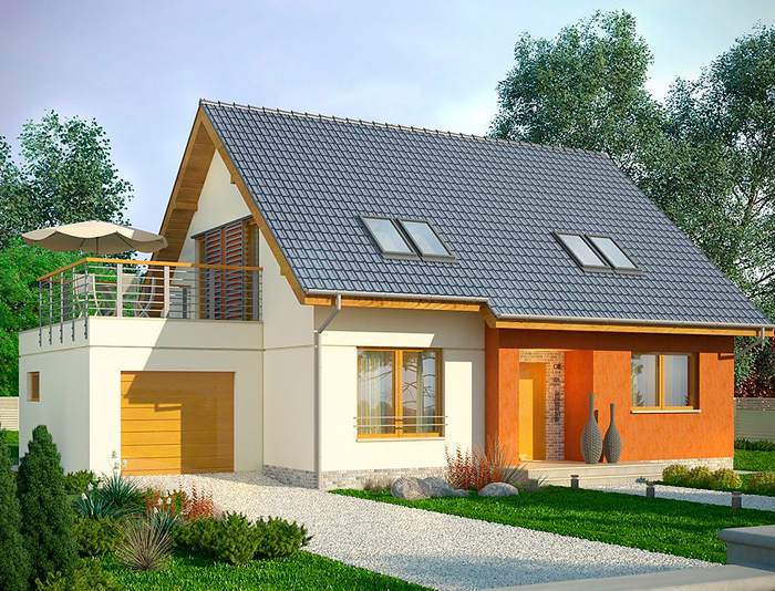 Дома из газобетона 150 м2