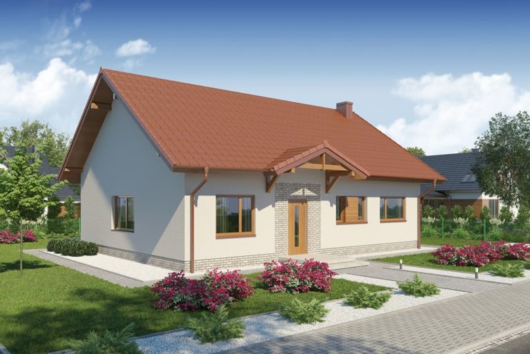 Дом из газобетона «Биарриц»